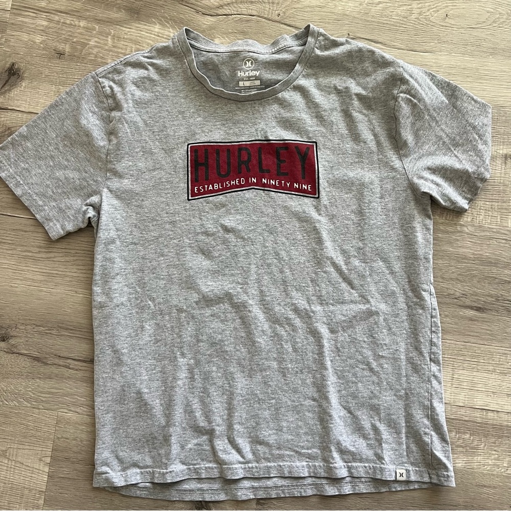 Hurley Gray Short Sleeve Tee